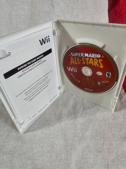 SUPER MARIO All-STARS Nintendo Selects Wii Game in Case Tested Complete CIB NM