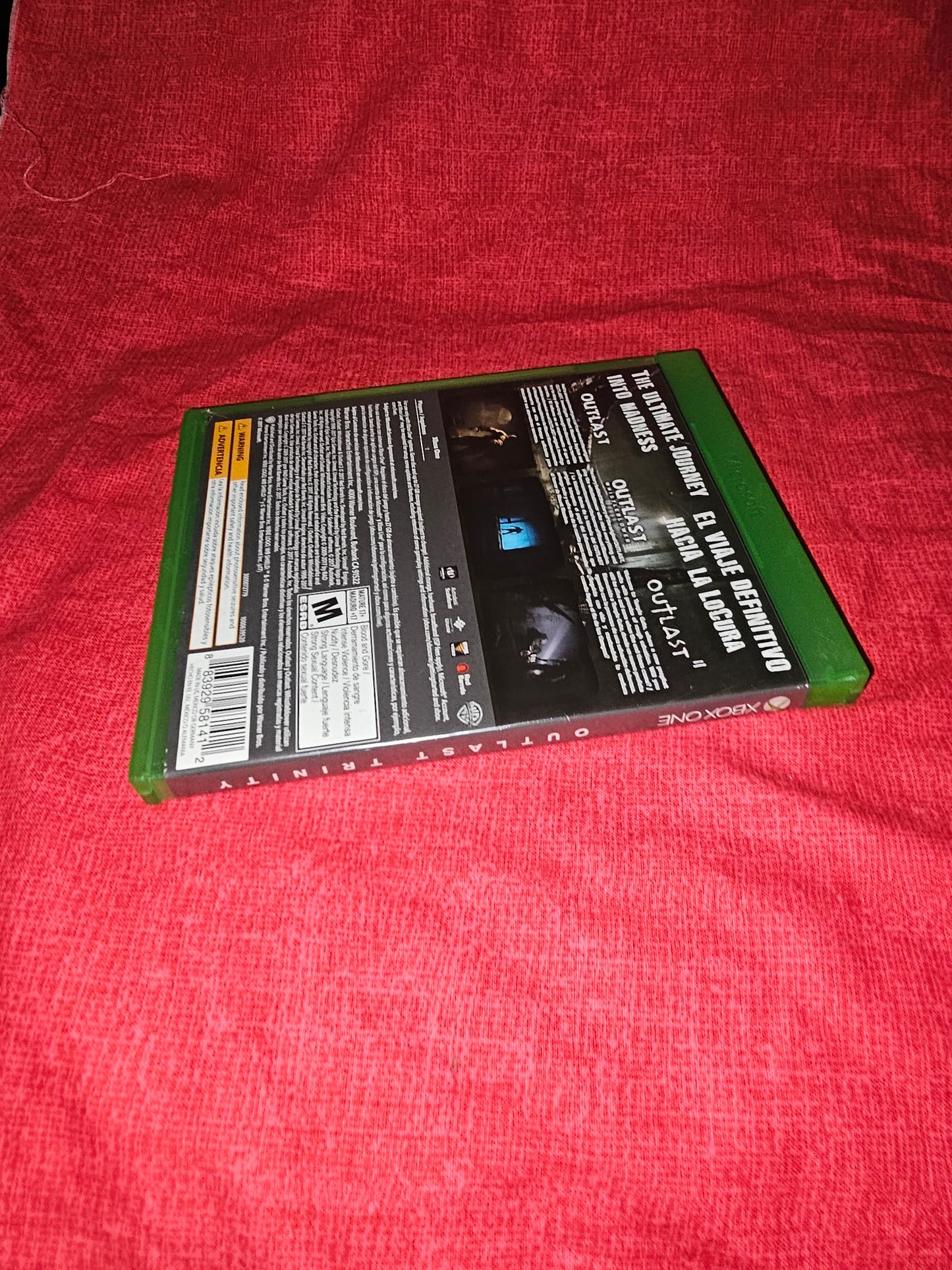 Outlast Trinity (2017, Microsoft Xbox One) Disc One Near Mint With Insert