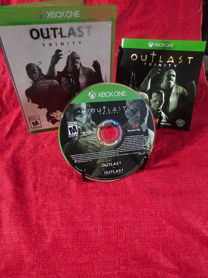 Outlast Trinity (2017, Microsoft Xbox One) Disc One Near Mint With Insert