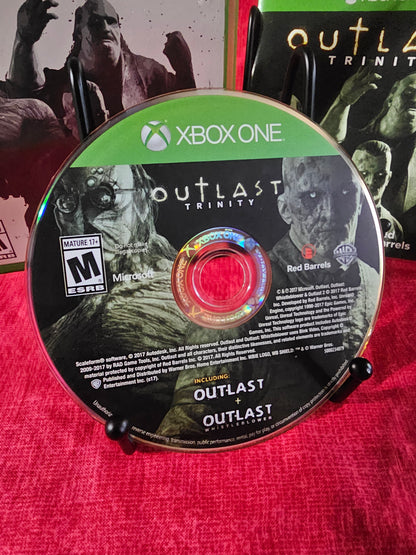 Outlast Trinity (2017, Microsoft Xbox One) Disc One Near Mint With Insert
