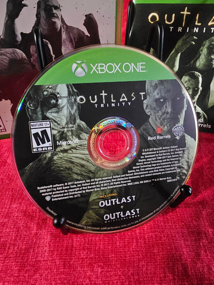 Outlast Trinity (2017, Microsoft Xbox One) Disc One Near Mint With Insert