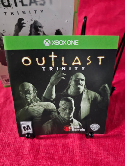 Outlast Trinity (2017, Microsoft Xbox One) Disc One Near Mint With Insert