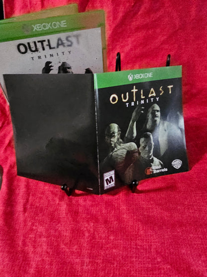 Outlast Trinity (2017, Microsoft Xbox One) Disc One Near Mint With Insert