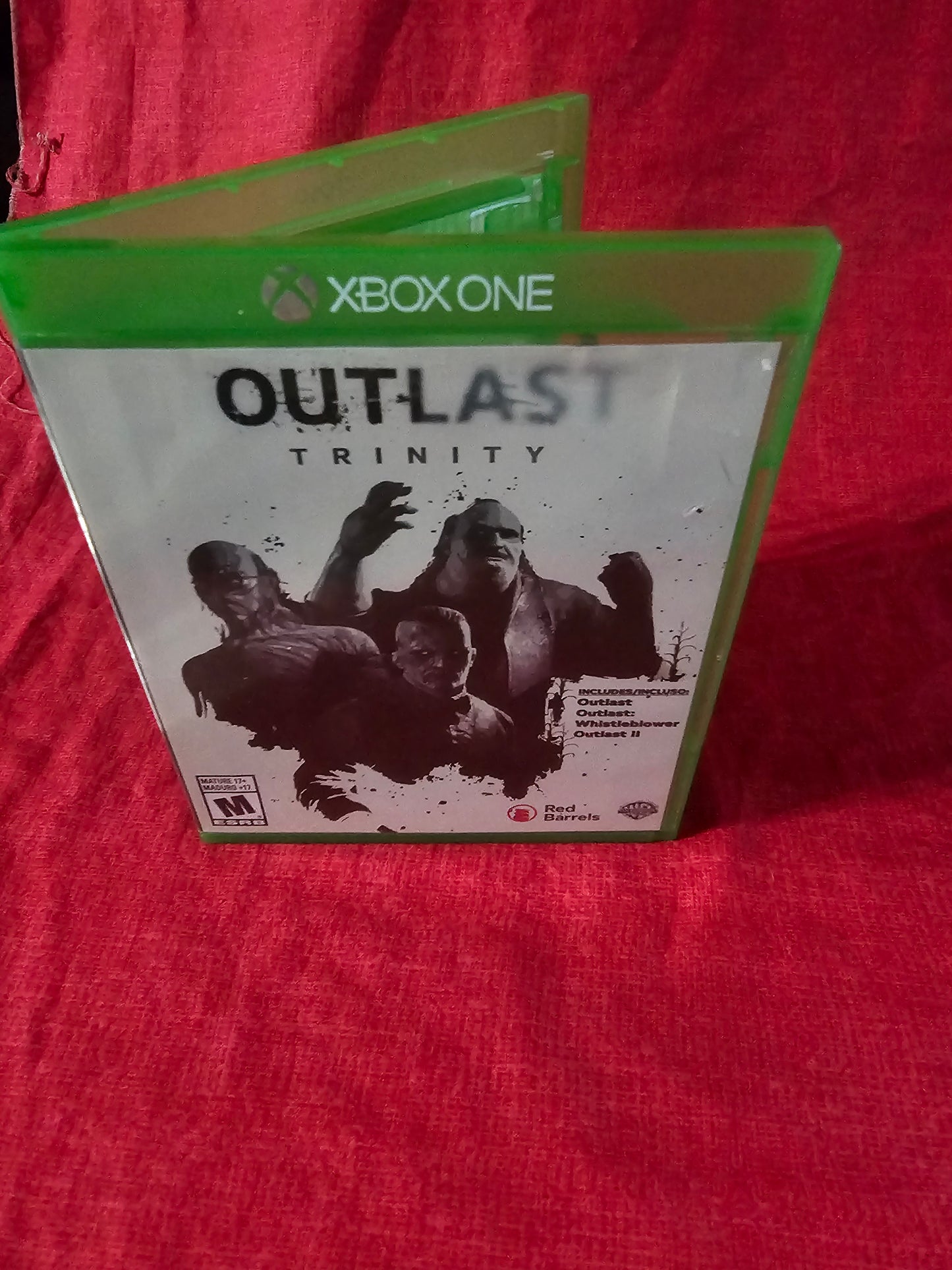 Outlast Trinity (2017, Microsoft Xbox One) Disc One Near Mint With Insert