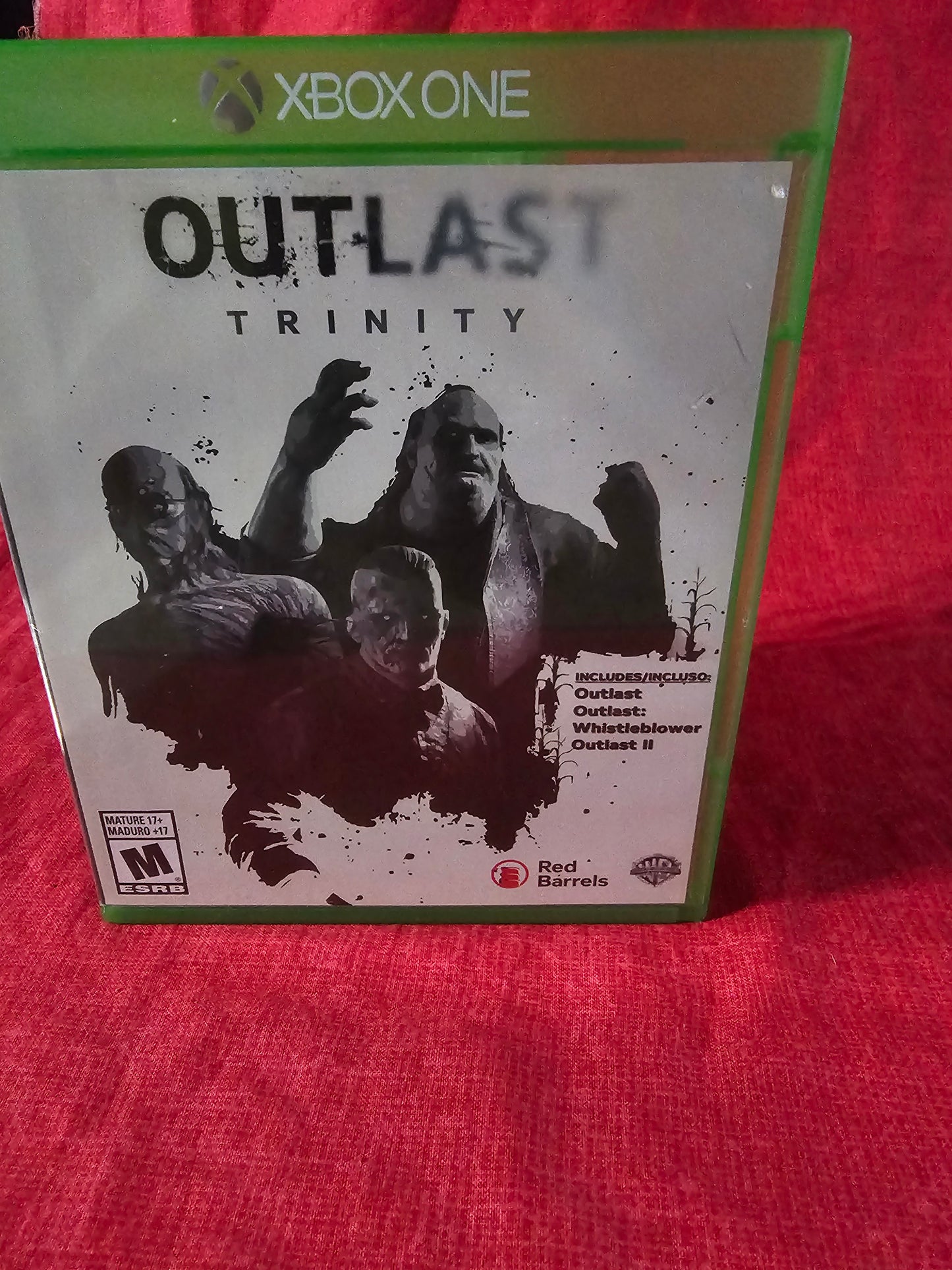 Outlast Trinity (2017, Microsoft Xbox One) Disc One Near Mint With Insert