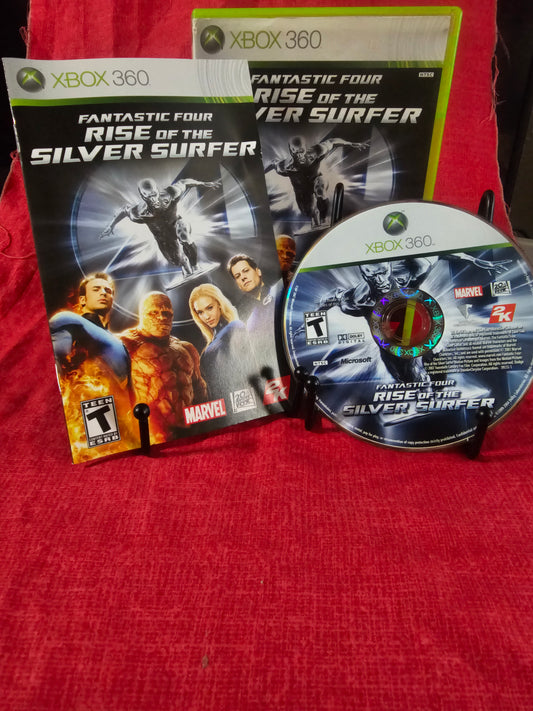 Fantastic Four Rise of the Silver Surfer (Microsoft Xbox 360, 2007) CIB Complete
