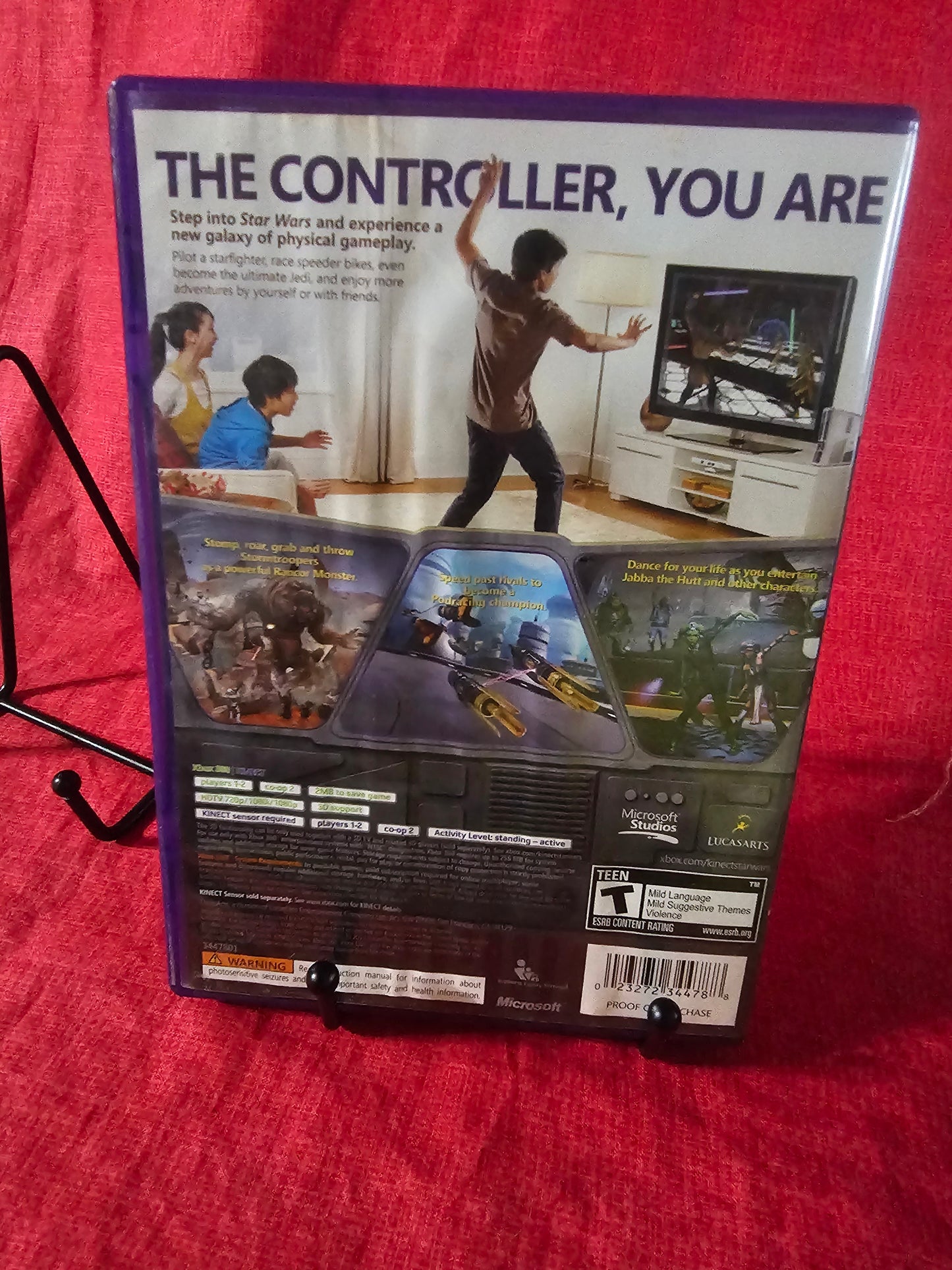 Kinect Star Wars Xbox 360 Complete - 1 Year Warranty Disc Very Good Condition