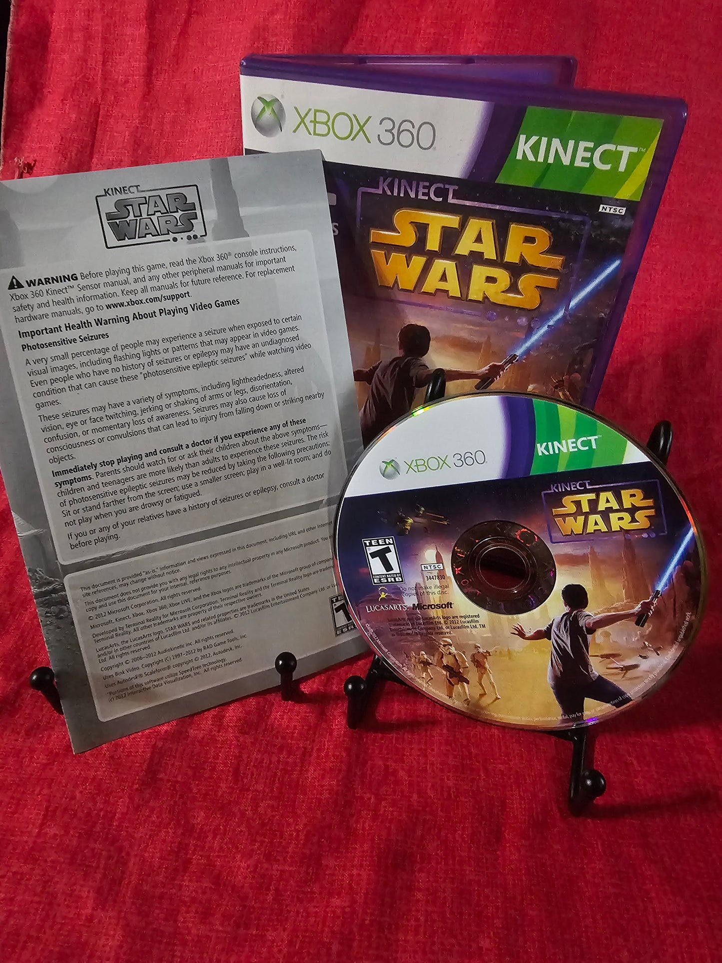 Kinect Star Wars Xbox 360 Complete - 1 Year Warranty Disc Very Good Condition