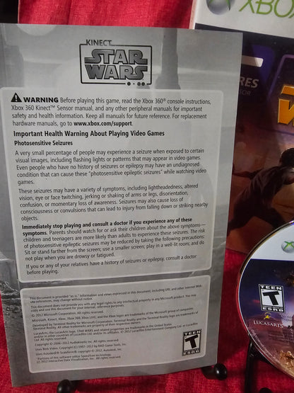 Kinect Star Wars Xbox 360 Complete - 1 Year Warranty Disc Very Good Condition