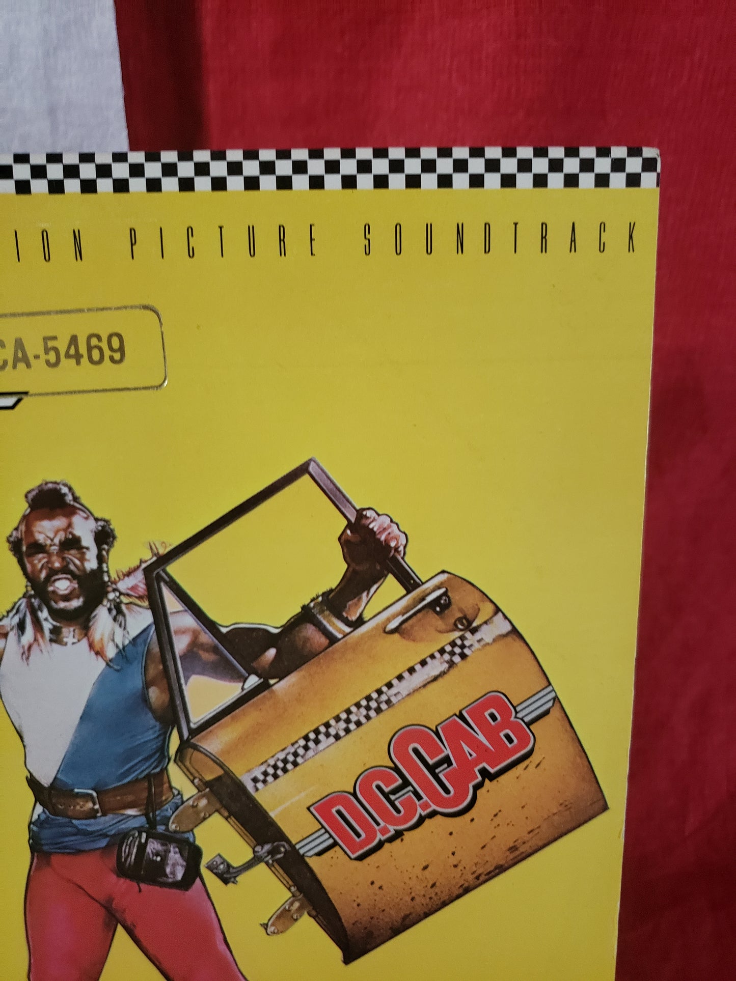 1983 D.C. Cab Soundtrack LP EX/VG MCA ‎– MCA-6128 Mr T