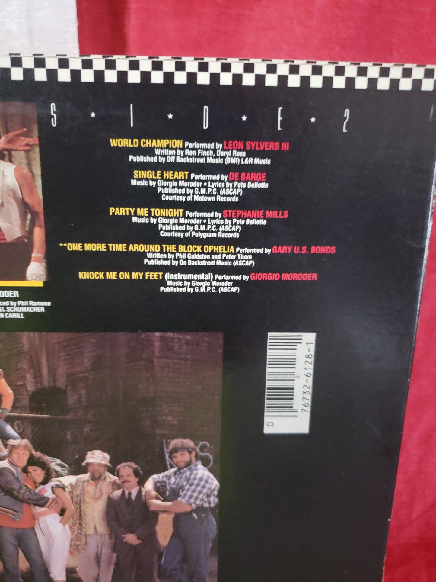 1983 D.C. Cab Soundtrack LP EX/VG MCA ‎– MCA-6128 Mr T