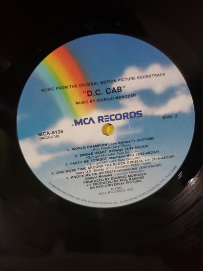 1983 D.C. Cab Soundtrack LP EX/VG MCA ‎– MCA-6128 Mr T