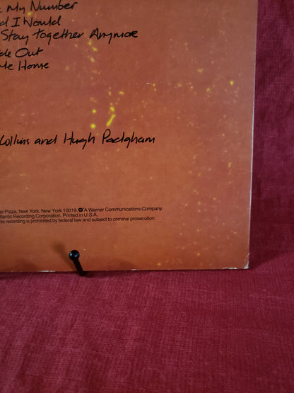 Phil Collins No Jacket Required Vinyl LP W/Insert VG/VG