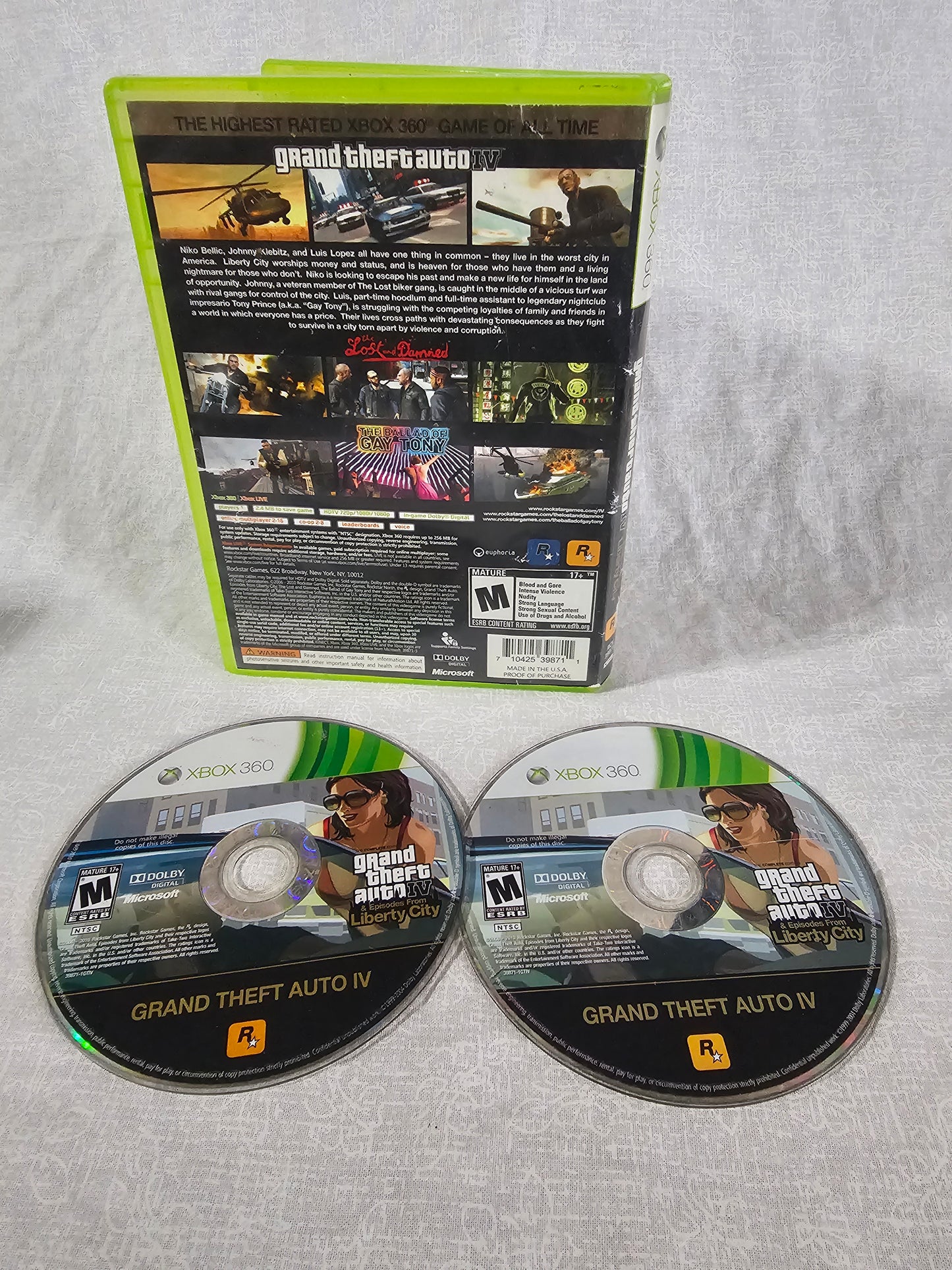 Grand Theft Auto: Episodes From Liberty City - (Xbox 360, 2009)