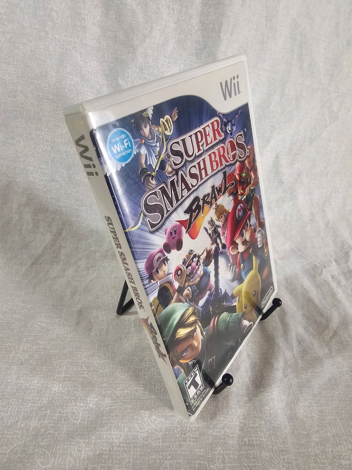 Super Smash Bros. Brawl (Nintendo Wii, 2008) Complete Disc Good