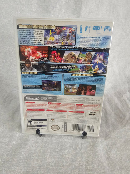 Super Smash Bros. Brawl (Nintendo Wii, 2008) Complete Disc Good