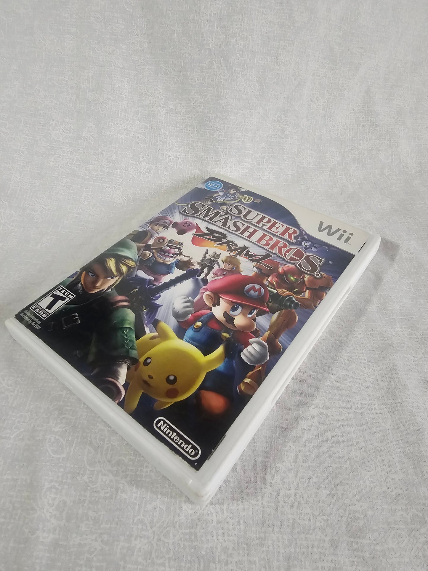 Super Smash Bros. Brawl (Nintendo Wii, 2008) Complete Disc Good