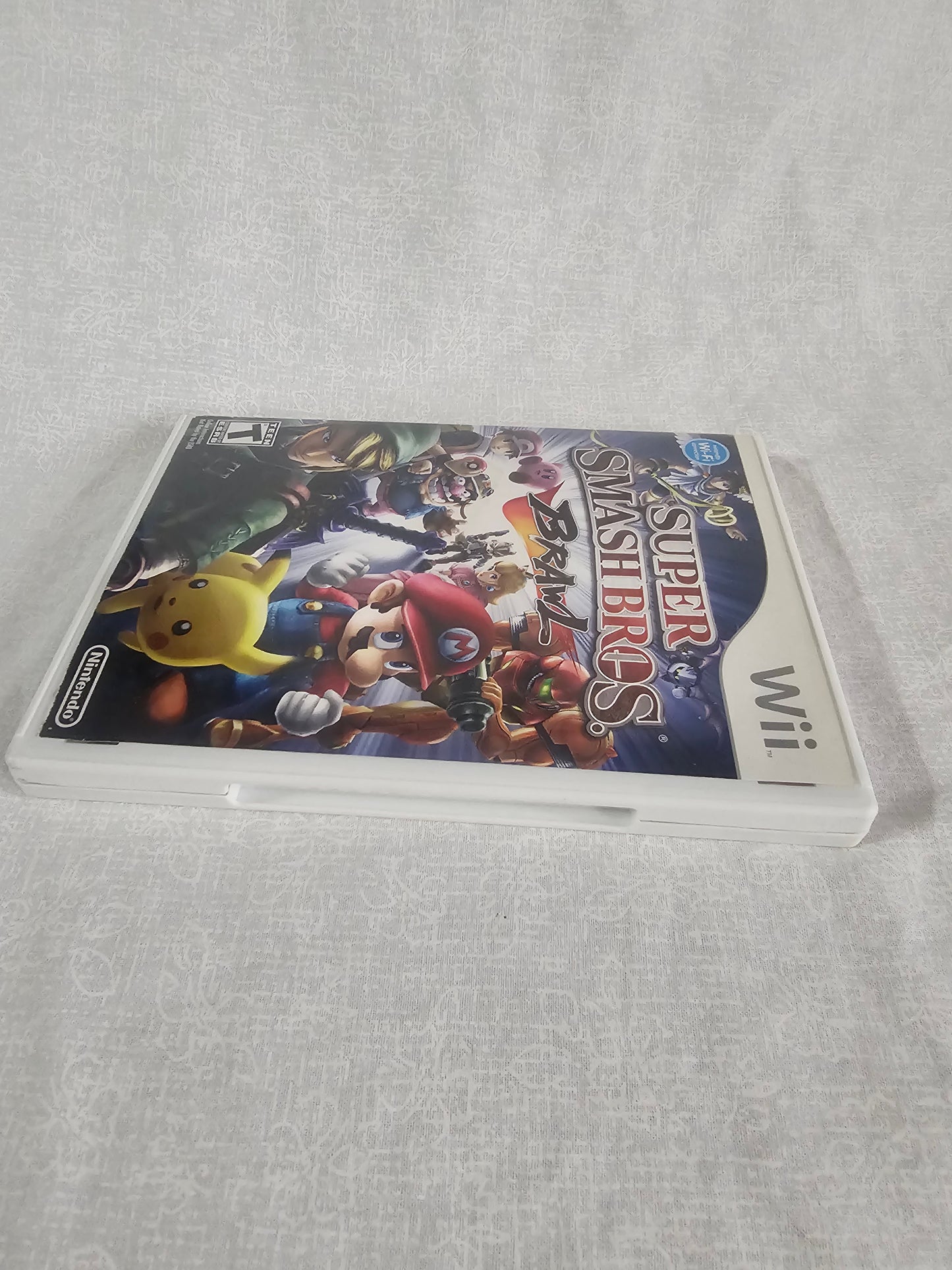 Super Smash Bros. Brawl (Nintendo Wii, 2008) Complete Disc Good