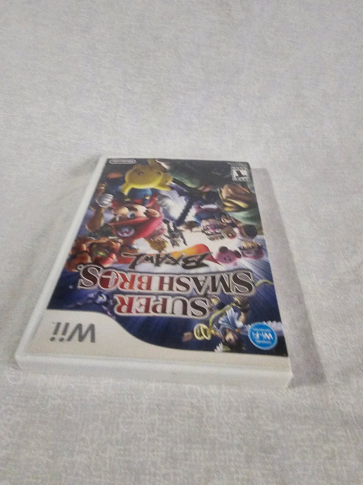 Super Smash Bros. Brawl (Nintendo Wii, 2008) Complete Disc Good