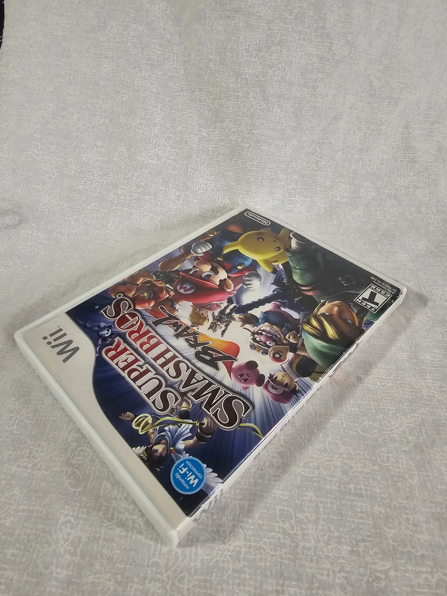 Super Smash Bros. Brawl (Nintendo Wii, 2008) Complete Disc Good