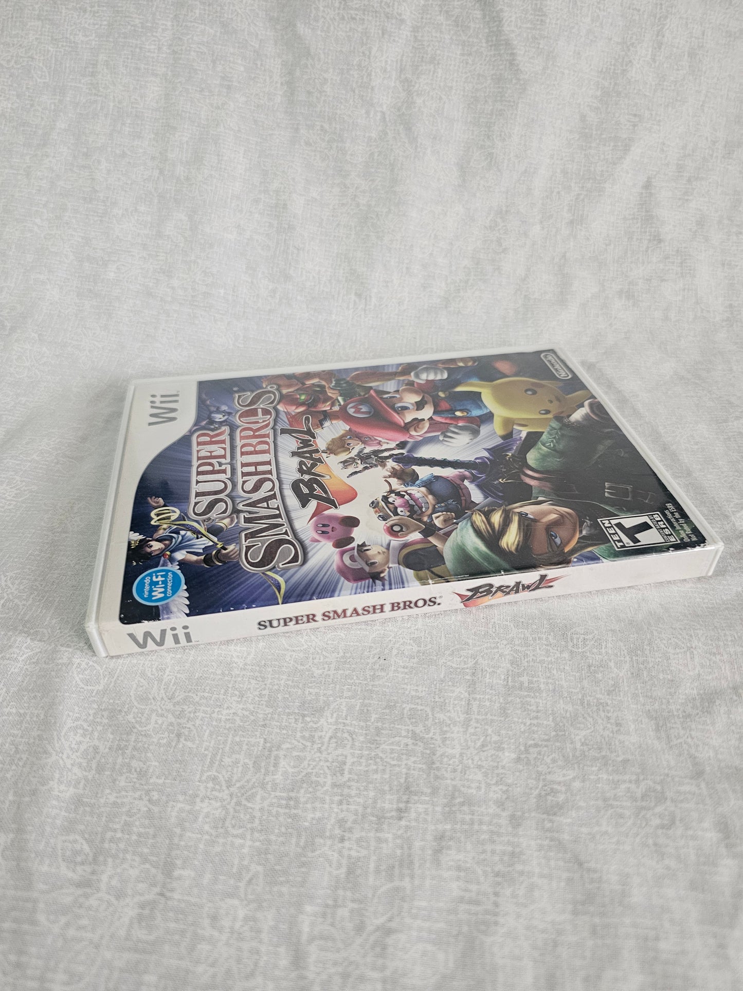 Super Smash Bros. Brawl (Nintendo Wii, 2008) Complete Disc Good