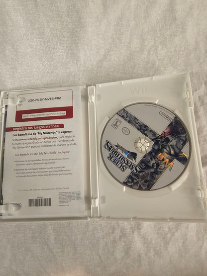 Super Smash Bros. Brawl (Nintendo Wii, 2008) Complete Disc Good