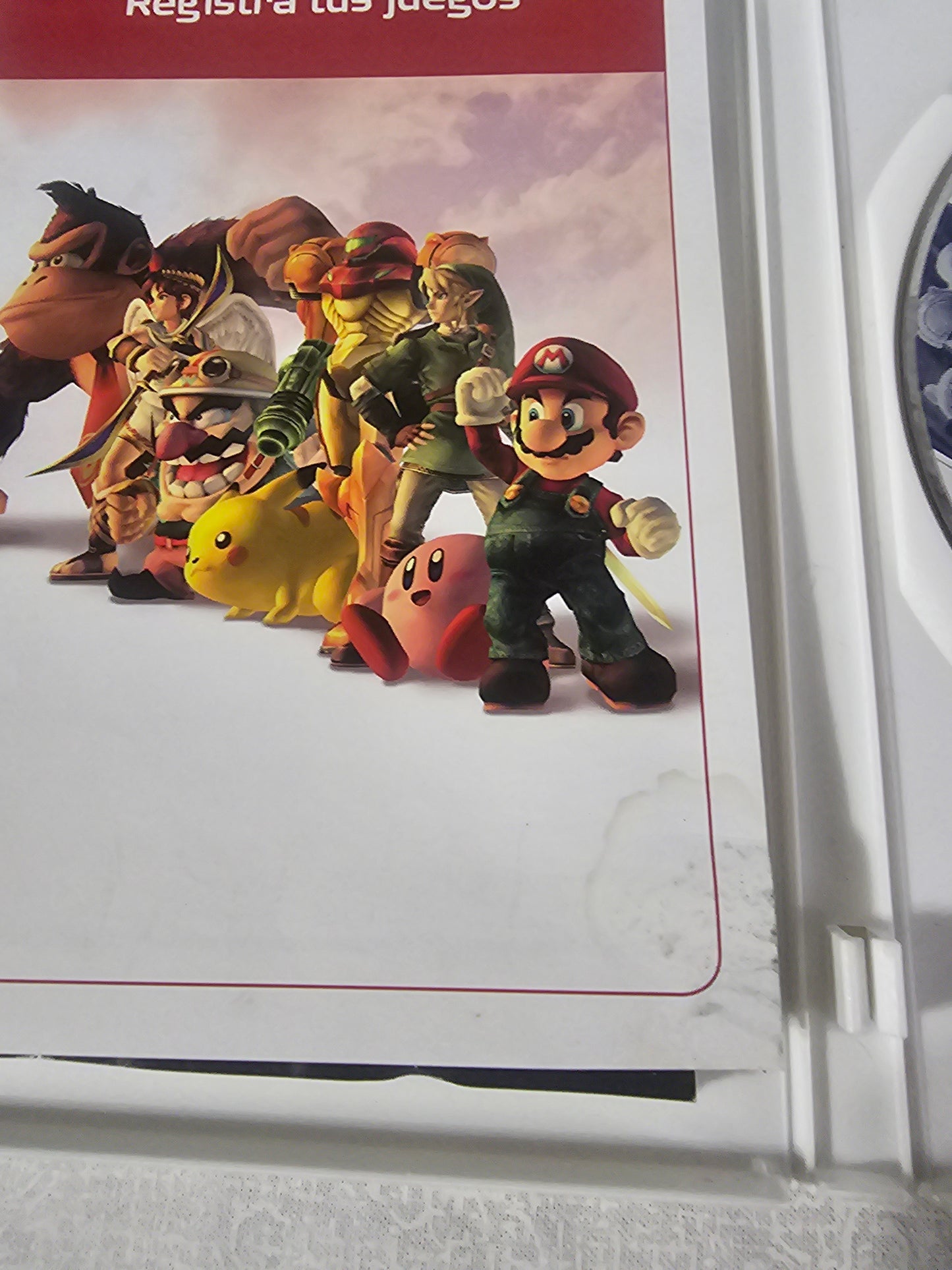 Super Smash Bros. Brawl (Nintendo Wii, 2008) Complete Disc Good