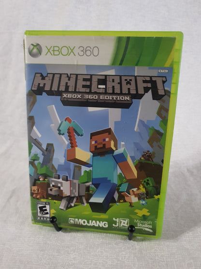 Minecraft Microsoft Xbox 360 2013 Edition Tested Working G2W00002 Complete CIB