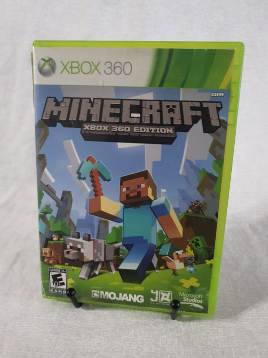 Minecraft Microsoft Xbox 360 2013 Edition Tested Working G2W00002 Complete CIB