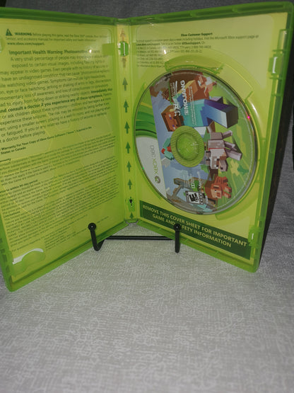 Minecraft Microsoft Xbox 360 2013 Edition Tested Working G2W00002 Complete CIB