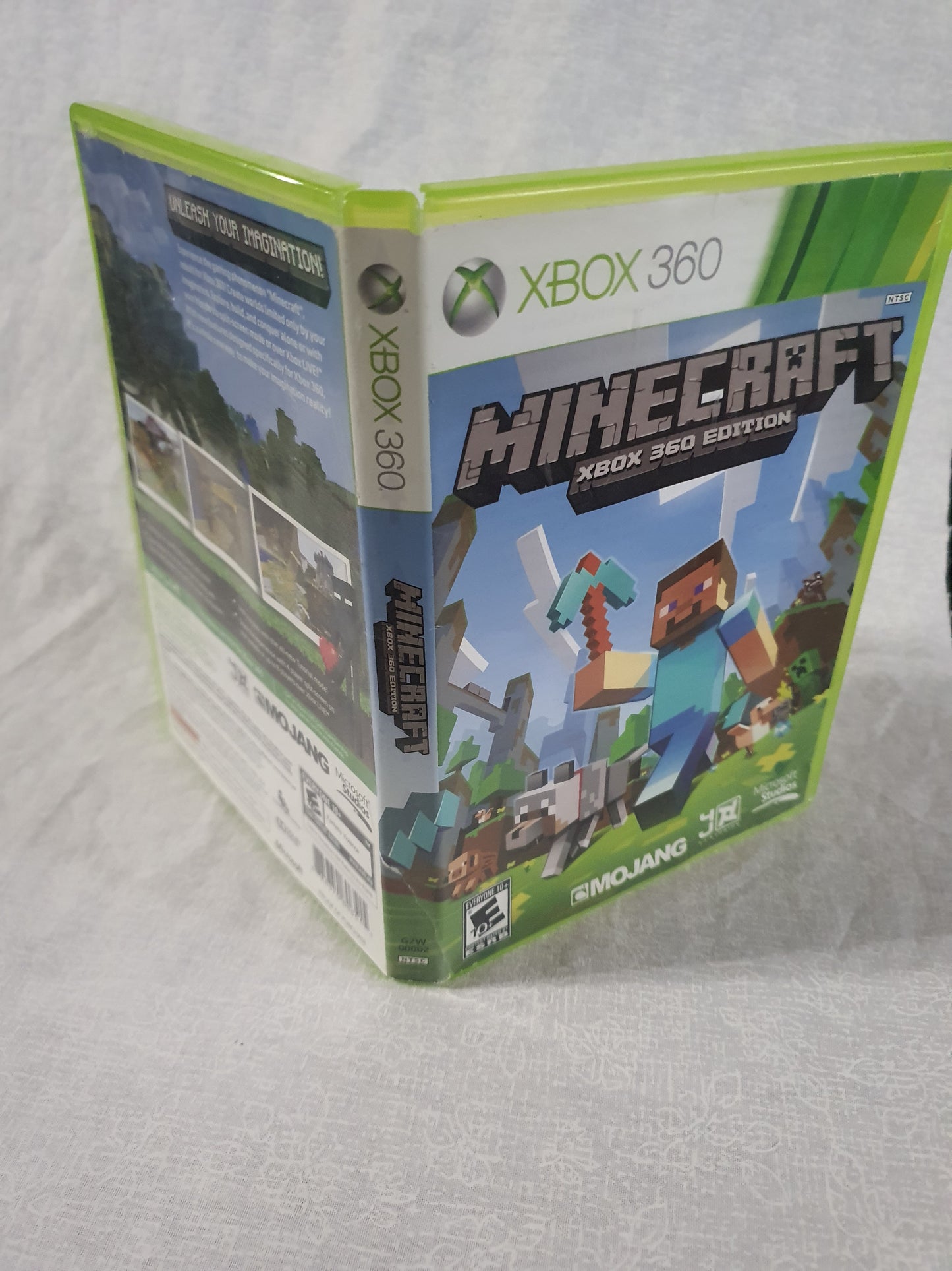 Minecraft Microsoft Xbox 360 2013 Edition Tested Working G2W00002 Complete CIB