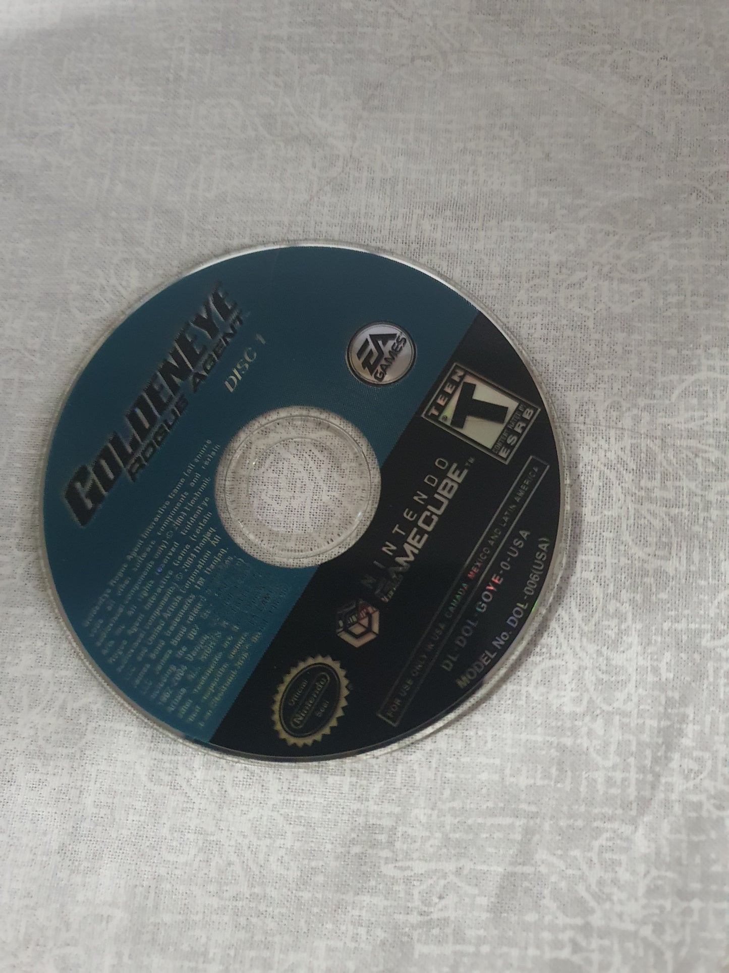 GoldenEye Rogue Agent Nintendo GameCube Very Good Discs Tested