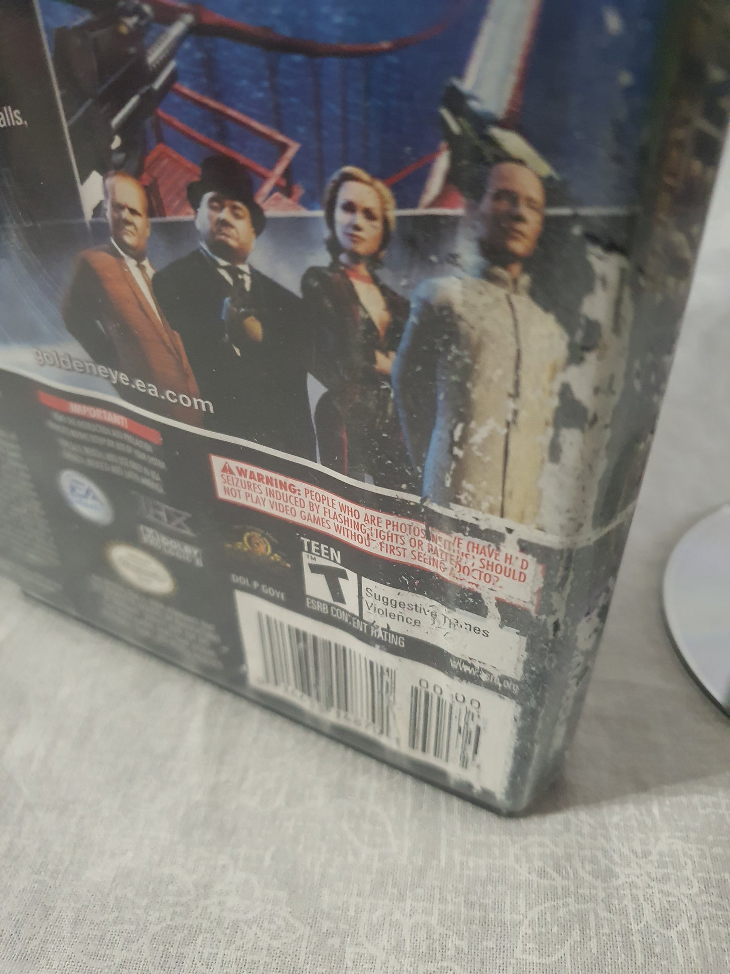 GoldenEye Rogue Agent Nintendo GameCube Very Good Discs Tested