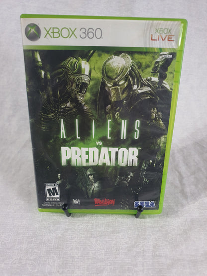 Aliens vs Predator (Microsoft Xbox 360, 2010) Disc Very Good