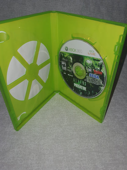 Aliens vs Predator (Microsoft Xbox 360, 2010) Disc Very Good