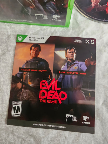 Evil Dead: The Game (Xbox Series X, 2022) Complete Clean Near Mint Disc Tested