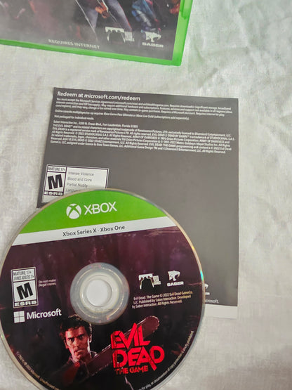 Evil Dead: The Game (Xbox Series X, 2022) Complete Clean Near Mint Disc Tested