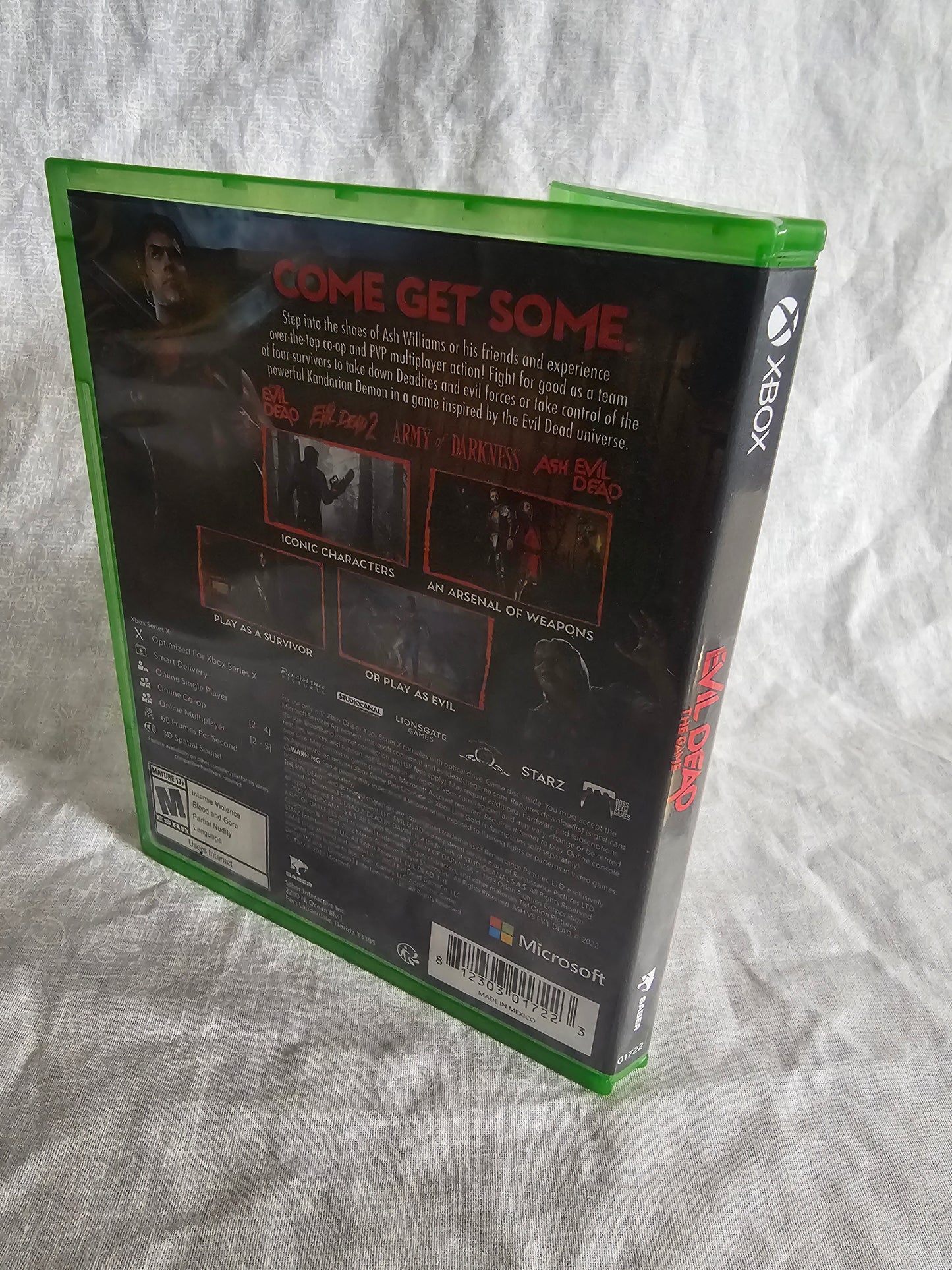 Evil Dead: The Game (Xbox Series X, 2022) Complete Clean Near Mint Disc Tested