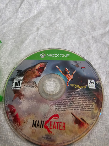 Maneater (Microsoft Xbox One, 2020) Complete CIB Disc Near Mint