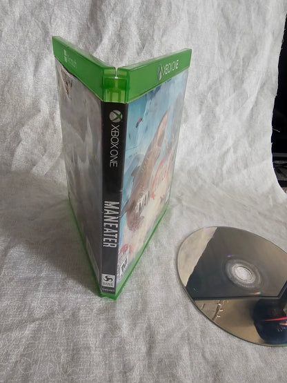 Maneater (Microsoft Xbox One, 2020) Complete CIB Disc Near Mint