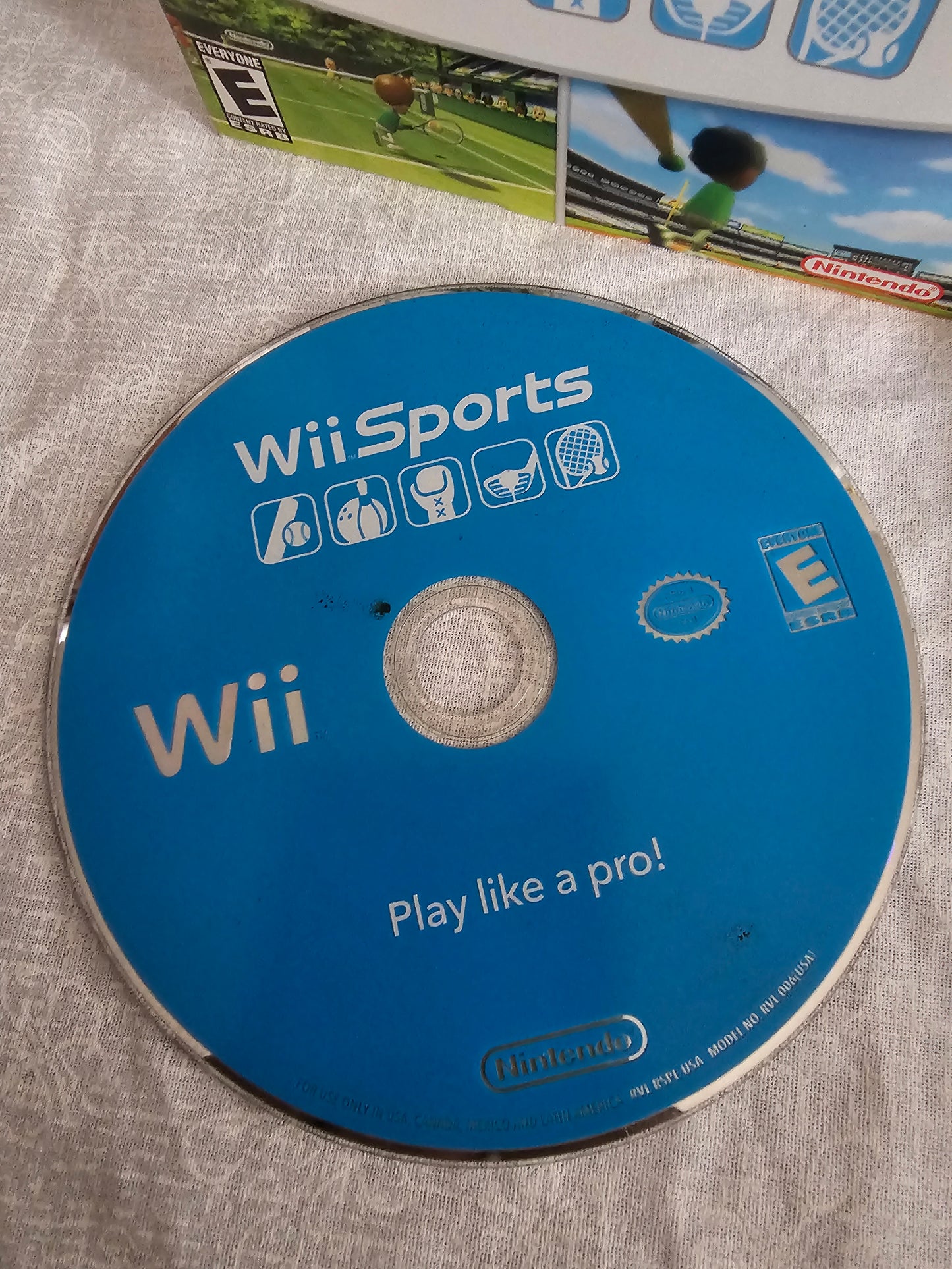 Wii Sports (Nintendo Wii, 2006) Complete Manual CIB Tested RVL-RSPE-USA-B1 2nd