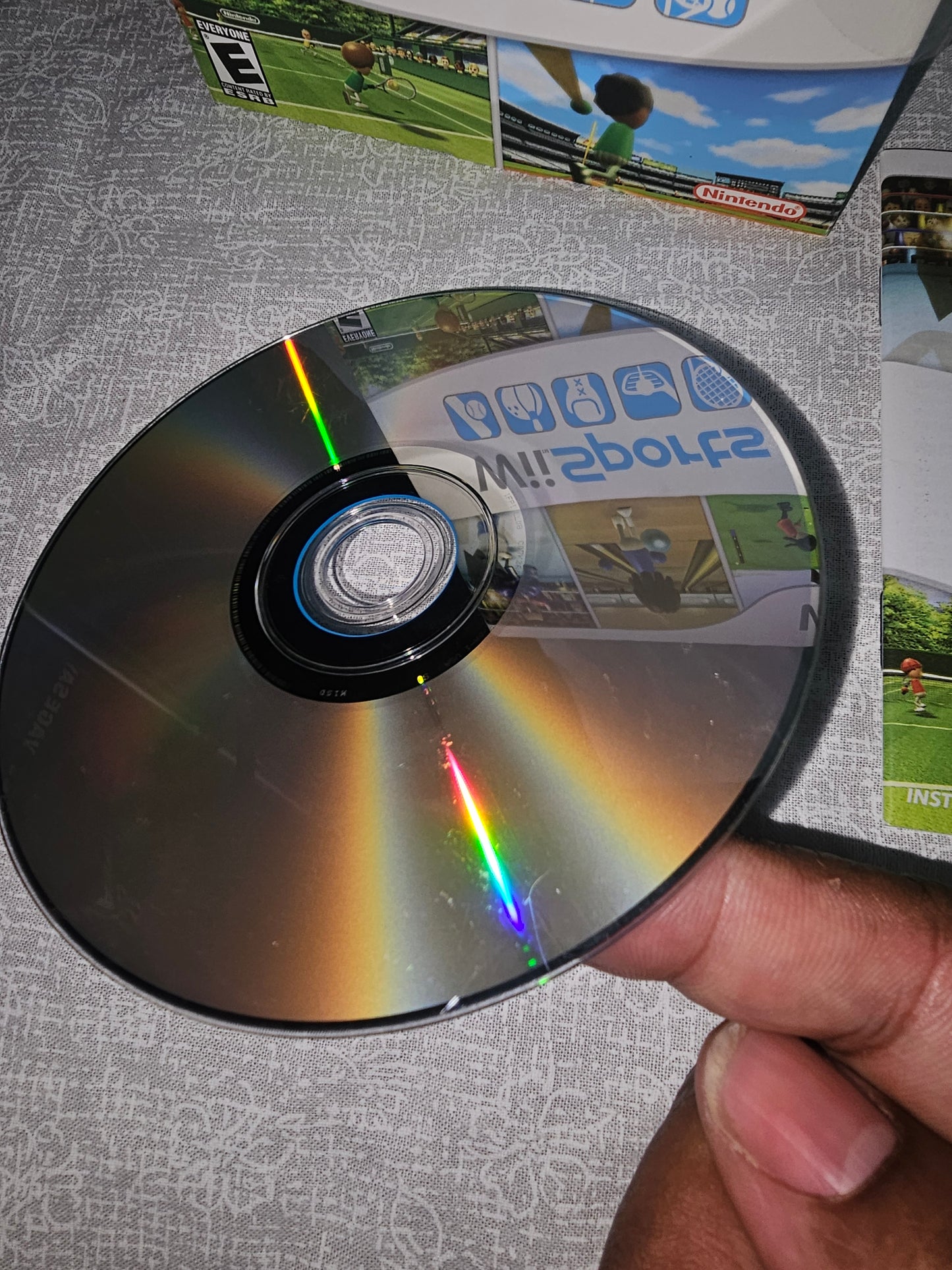 Wii Sports (Nintendo Wii, 2006) Complete Manual CIB Tested RVL-RSPE-USA-B1 2nd