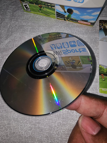 Wii Sports (Nintendo Wii, 2006) Complete Manual CIB Tested RVL-RSPE-USA-B1 2nd