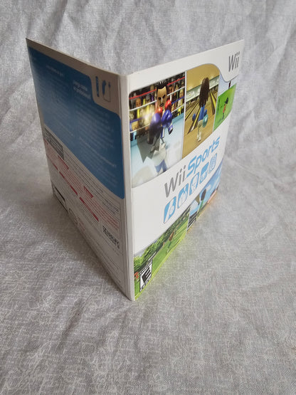 Wii Sports (Nintendo Wii, 2006) Complete Manual CIB Tested RVL-RSPE-USA-B1 2nd