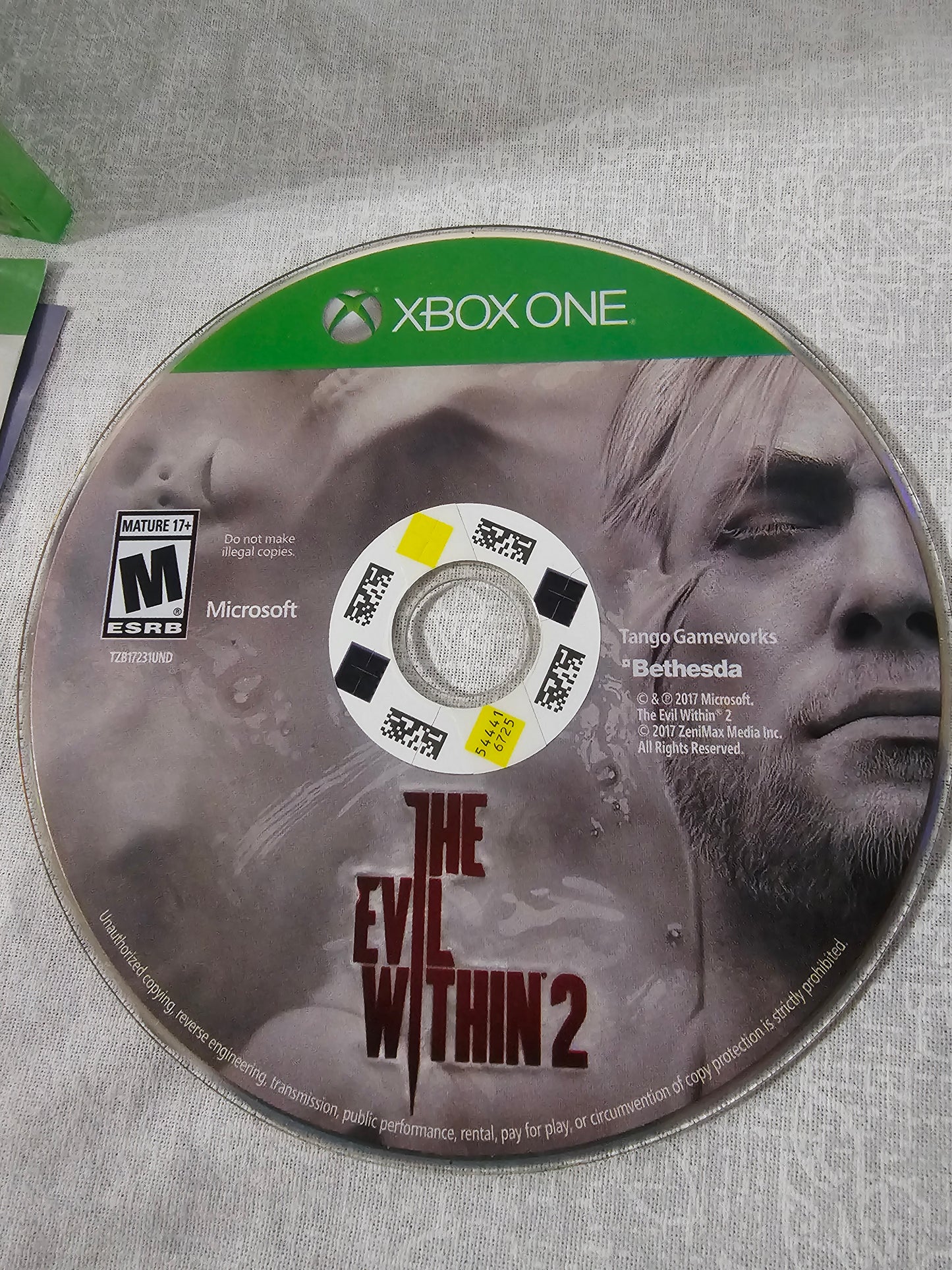 The Evil Within 2 (Microsoft Xbox One, 2017)  Complete CIB