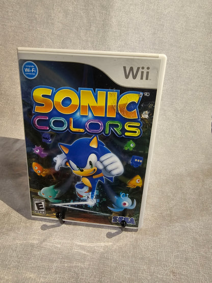 Sonic Colors (Nintendo Wii, 2010) Complete CIB Manual Tested