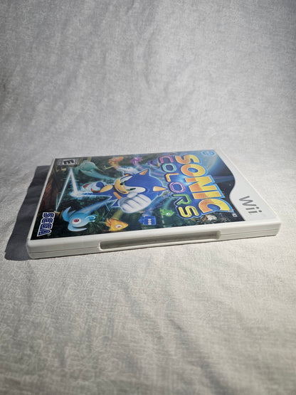 Sonic Colors (Nintendo Wii, 2010) Complete CIB Manual Tested