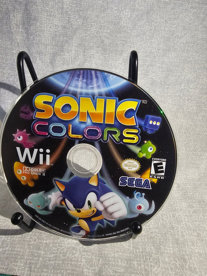 Sonic Colors (Nintendo Wii, 2010) Complete CIB Manual Tested