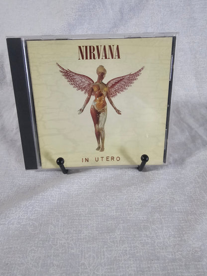 Rock Grunge Nirvana In Utero Music CD 1993 D190124 BMG 1st Edition Print