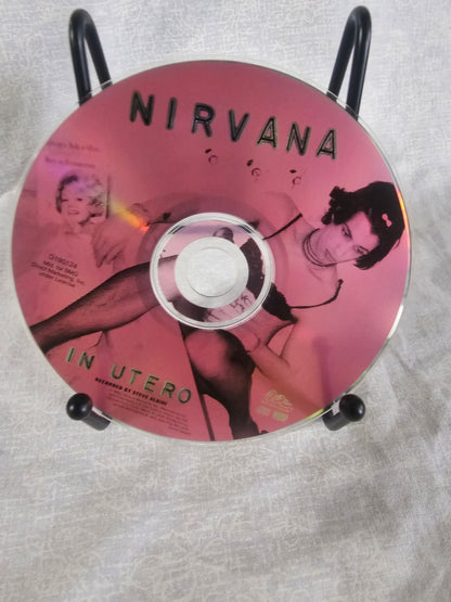 Rock Grunge Nirvana In Utero Music CD 1993 D190124 BMG 1st Edition Print